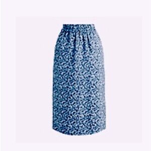 JCrew pull on floral skirt, NWT